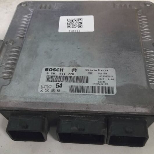 (22E034) Centralina Iniezione Citroen C8 2.2 dal 08/2002 al 02/2023 cod. 0281011779