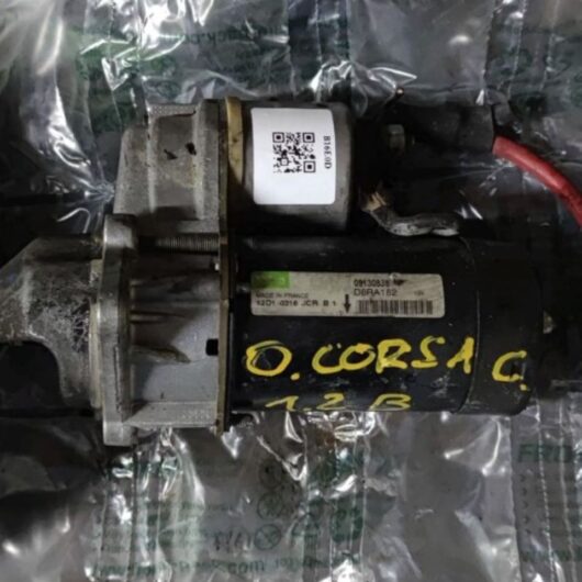 (B16E0D) Motorino Avviamento OPEL CORSA 12 v cod. 09130938