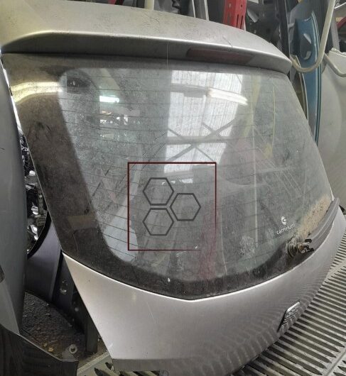 (398170) Portellone Seat IBIZA anno 2008 colore Argento cod. 6J3827024