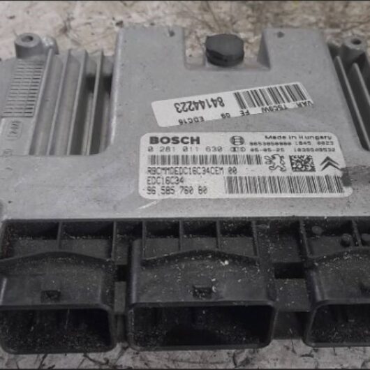 (5B3A4D) Centralina motore Peugeot 307 1.6 cod. 0281011630