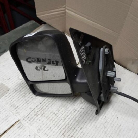 (1F087E) Specchio Retrovisore esterno SX Ford TRANSIT CONNECT anno 2002 colore nero regolazione manuale Cod. 5211712