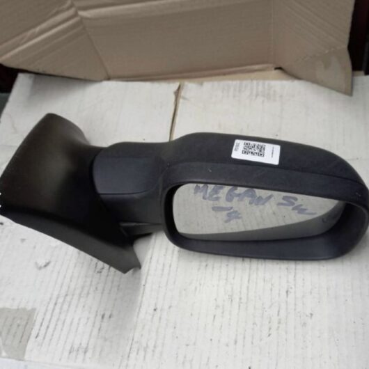 (F513CC) Specchio Retrovisore esterno DX Renault MEGANE SW anno 2004 colore nero regolazione elettrica Cod. 7701068378