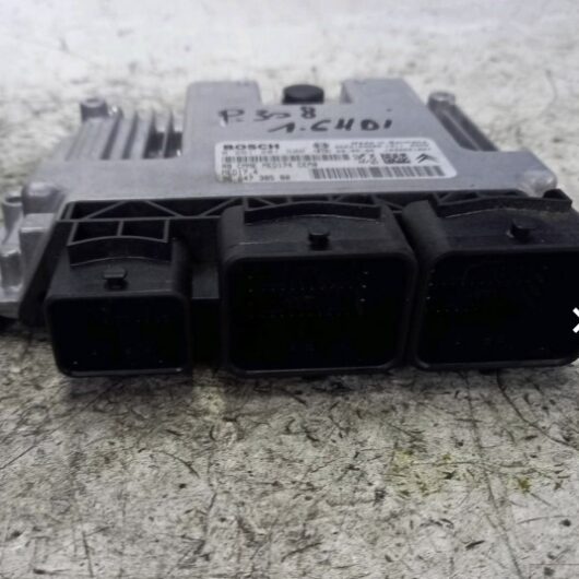 (56AE1D) Centralina motore Peugeot 308 1.6  HDI  anno dal 2007 al 2014 cod. 1943LL