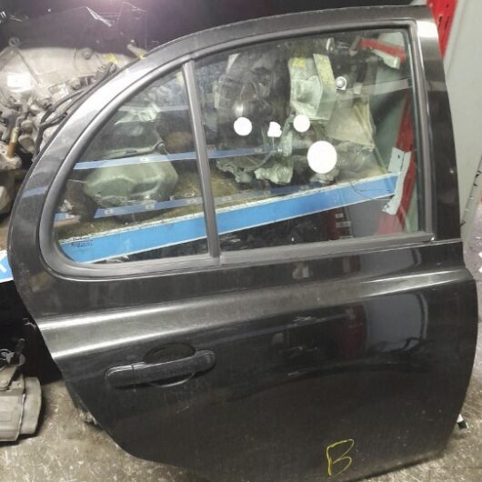 (C428D0) Porta posteriore dx Nissan MICRA colore nero anno 2005 Cod. 82100AX130